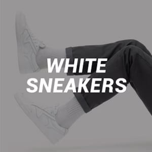 Witte sneakers