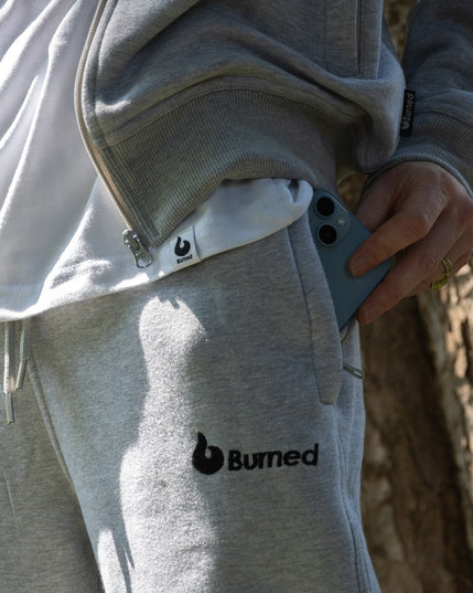 Burned Joggingbroek Grijs