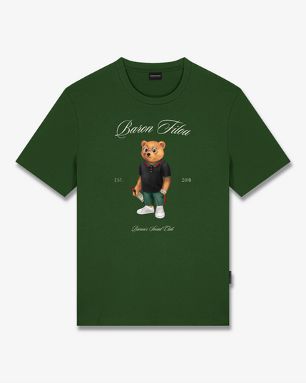T-shirt Baron's Social Club vert