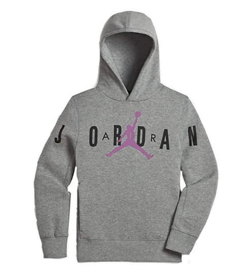 Jordan Flight Fleece Hoodie Kids Grijs