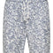 Korte broek voor heren met bloemenprint in blauw en wit. Bij Burned Sports