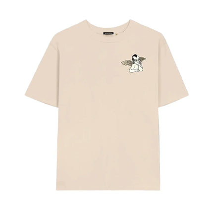 Kaotiko beige t-shirt met logo van Kaotiko