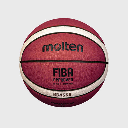 Molton Oranje met Wit Basketbal bij Burned Sports