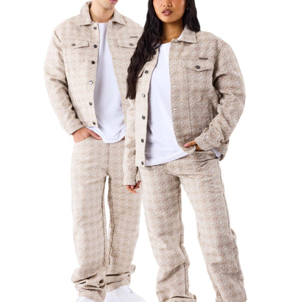 Streetwear kleding beige jeanspak van Project X Paris