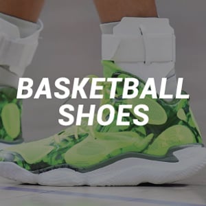 Basketbalschoenen in de kleur lime van Curry