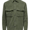 Only & Sons Overshirt Groen Corduroy