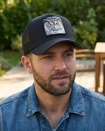 Goorin Wise Ass Trucker Cap Zwart