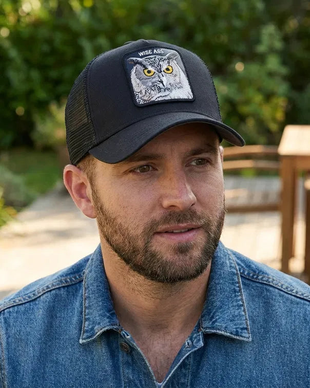Goorin Wise Ass Trucker Cap Zwart