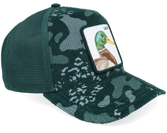 Goorin Duck Camo Trucker Cap Groen