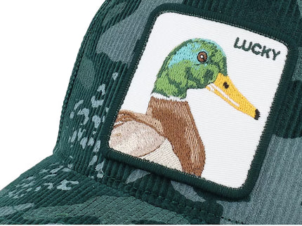 Goorin Duck Camo Trucker Cap Groen