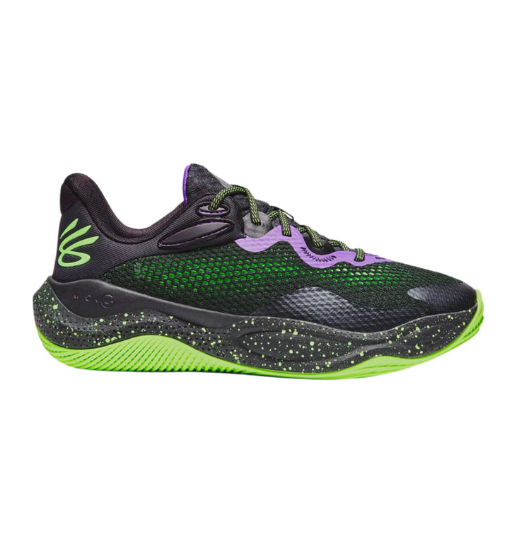 Under Armour Curry Splash 24 Basketbalschoen Zwart / Groen