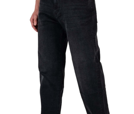 Reell-Solid-Jeans-black-wash-Model-Front