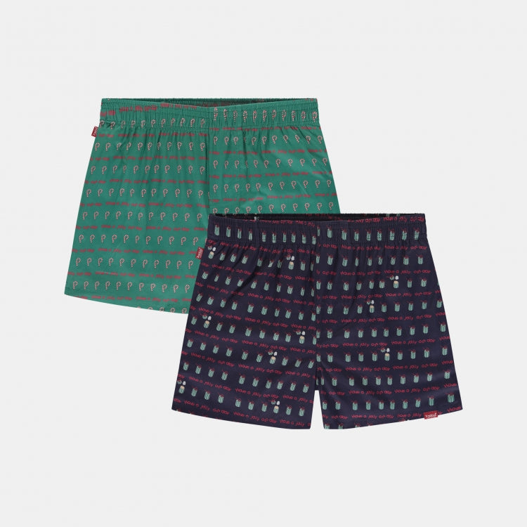 2 Pack Paisley Boxers