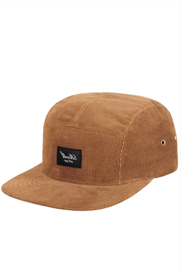 Reell-5-Panel-Cap-Copper-Brown-Right