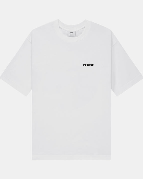 T-shirt blanc Pockies Avaler