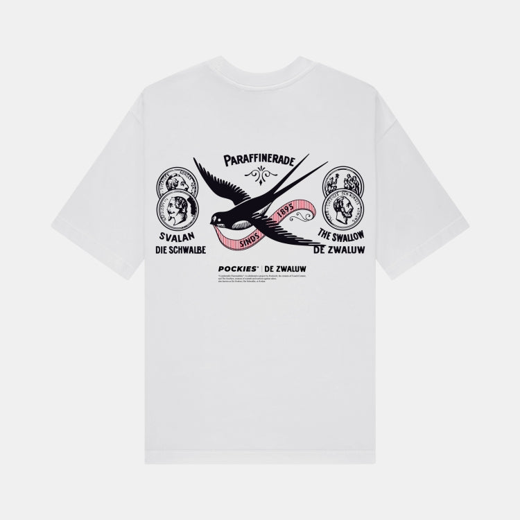 Pockies Swallow T-Shirt Wit