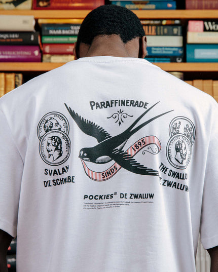 Pockies Swallow T-Shirt Wit