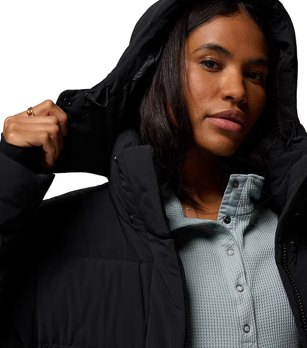 Veste à capuche Columbia Amaze Puffer pour femme Noir