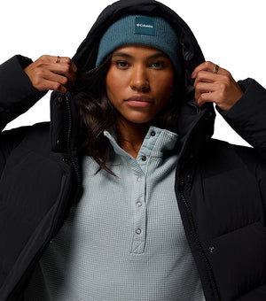 Veste à capuche Columbia Amaze Puffer pour femme Noir
