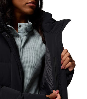 Veste à capuche Columbia Amaze Puffer pour femme Noir