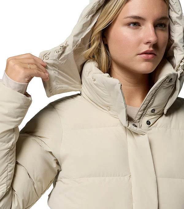 Columbia Amaze Hooded Puffer Jacket Dames Beige