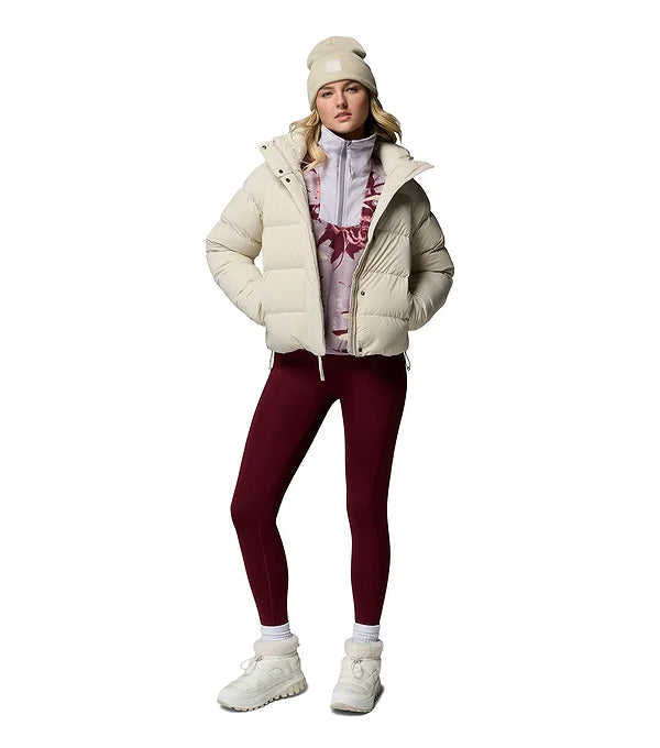 Columbia Amaze Hooded Puffer Jacket Dames Beige