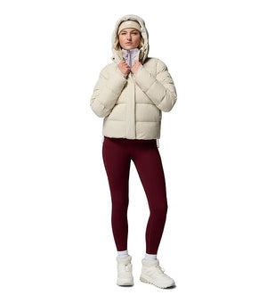 Columbia Amaze Hooded Puffer Jacket Dames Beige