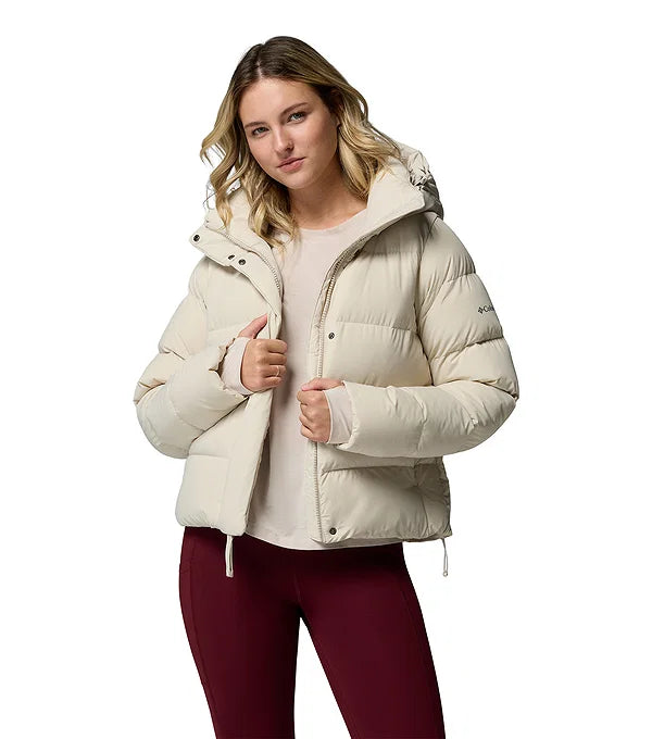 Columbia Amaze Hooded Puffer Jacket Dames Beige
