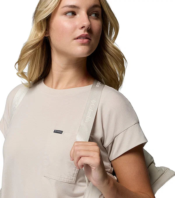 Columbia Amaze Hooded Puffer Jacket Dames Beige