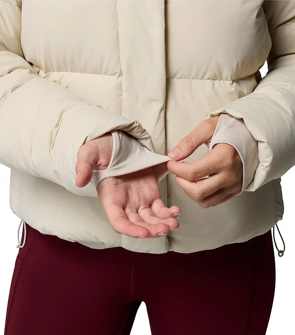 Columbia Amaze Hooded Puffer Jacket Dames Beige