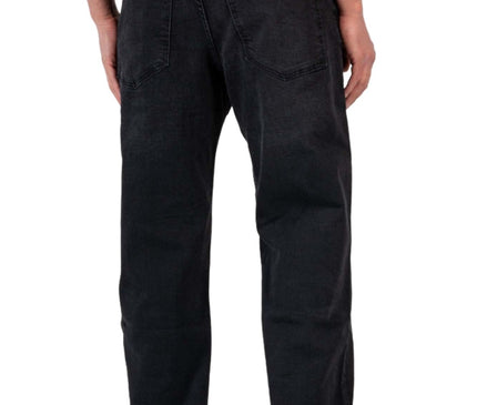 Reell-Solid-Jeans-black-wash-Model-Back