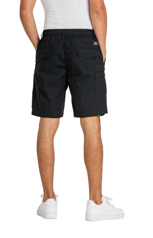 Reell-Reflex-Easy-Cargo-Short-BR-Black-Model-Back