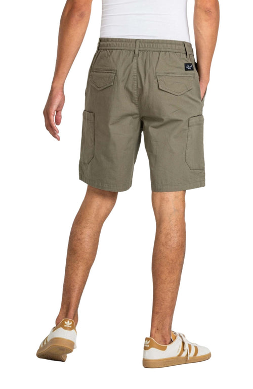 Reell-Reflex-Easy-Cargo-Short-BR-Stone-Green-Model-Back