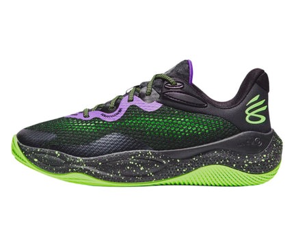 Under Armour Curry Splash 24 Basketbalschoen Zwart / Groen