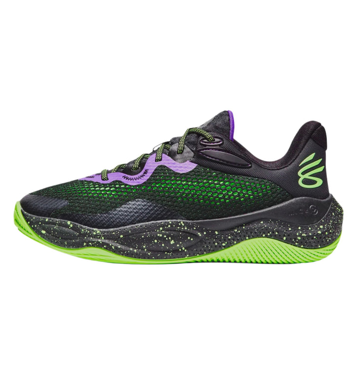 Under Armour Curry Splash 24 Basketbalschoen Zwart / Groen