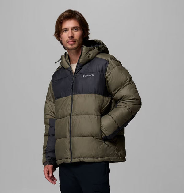 Columbia Pine Lake II Hooded Puffer Jacket Groen Zwart