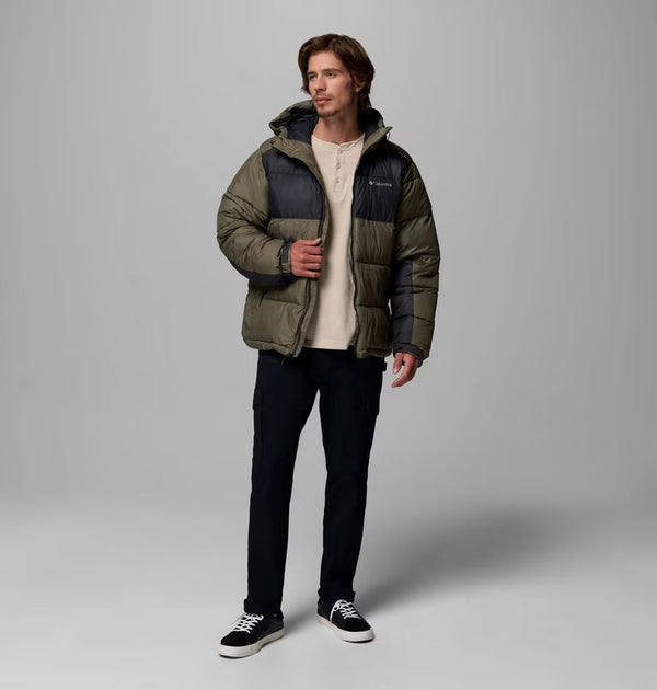 Columbia Pine Lake II Hooded Puffer Jacket Groen Zwart
