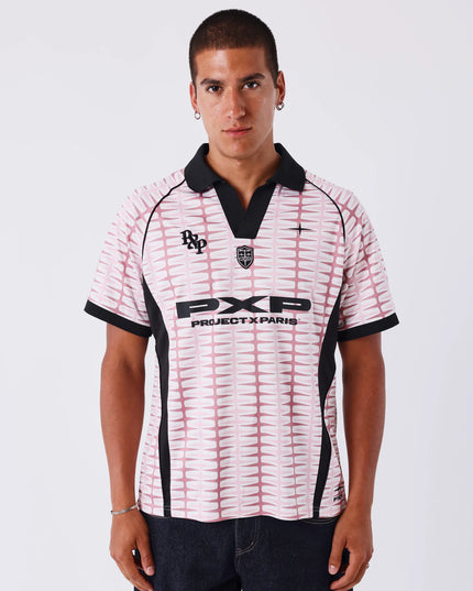 Project X Paris Training Polo Collar Jersey Roze