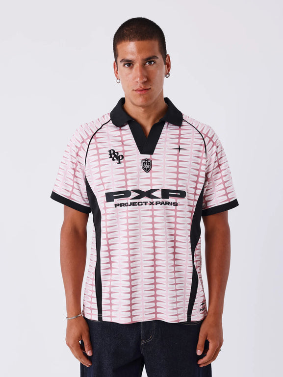 Project X Paris Training Polo Collar Jersey Roze