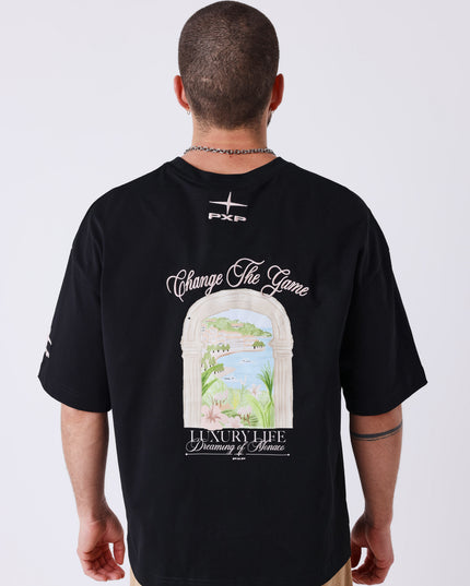Project X Paris Dreaming of Monaco Oversized T-shirt Zwart