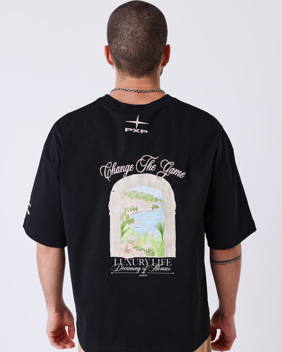 Project X Paris T-shirt Monaco Dream Schwarz