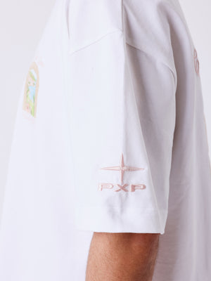 Project X Paris Dreaming of Monaco Oversized T-shirt Wit
