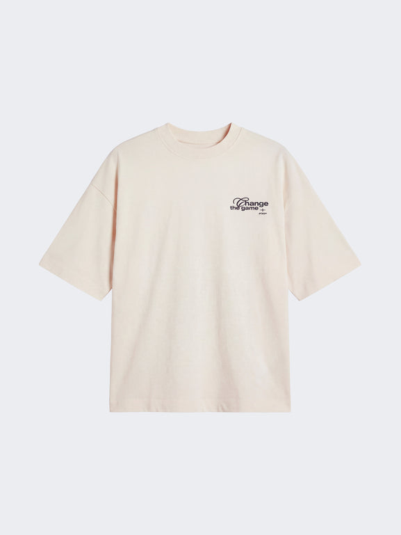 Project X Paris Champagne Oversized T-shirt Gebroken Wit