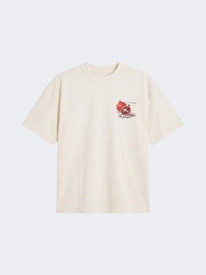Project X Paris Pomegranate Oversized T-shirt Gebroken Wit