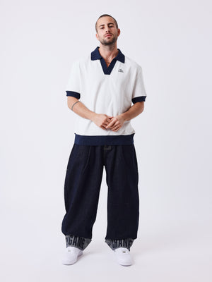 Project X Paris Loose Polo White Pink