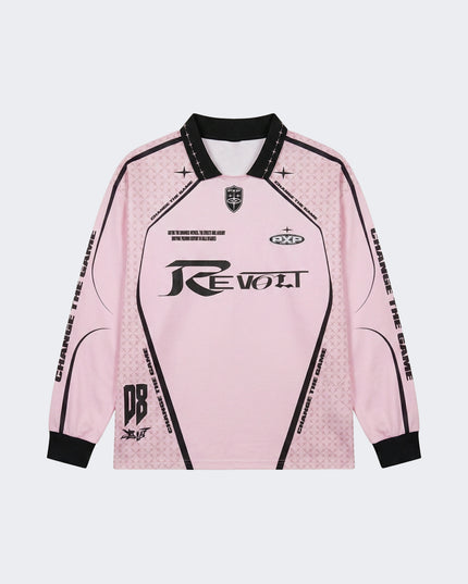 Project X Paris Moto Racer Longsleeve T-Shirt Roze