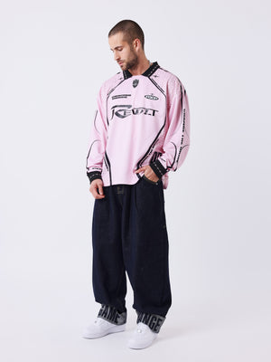 Project X Paris Moto Racer Longsleeve Rosa 