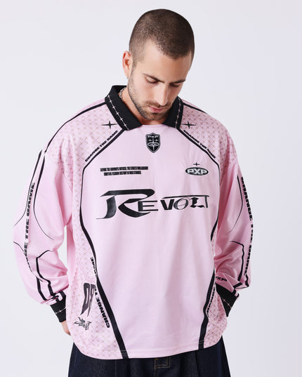 Project X Paris Moto Racer Longsleeve T-Shirt Roze