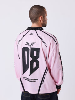 Project X Paris Moto Racer Longsleeve Rosa 