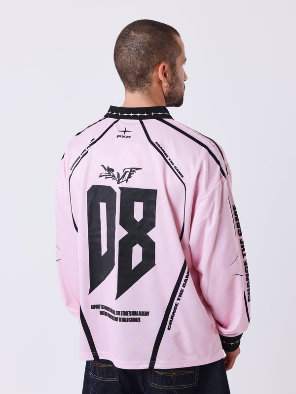 Project X Paris Moto Racer Longsleeve Rosa 